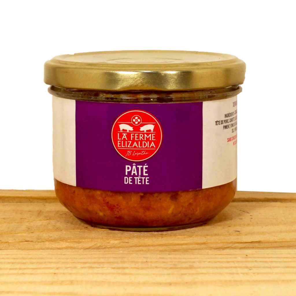 Pâté De Tête Ferme Elizaldia Les Vergers De Sainte Quitterie